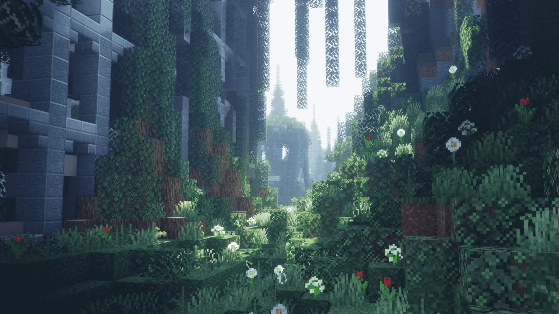 Combien de RAM pour un serveur Minecraft en 2026 ? Guide complet 3 ruines foret lumineuse shader iterationt minecraft